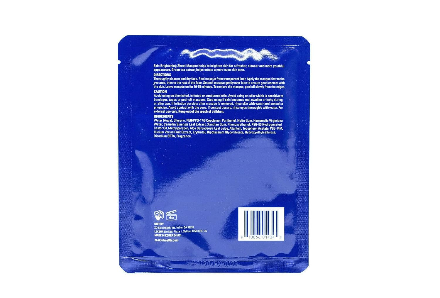 ZO Skin Brightening Sheet Masque